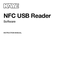 Thumbnail of document Manual - NFC USB Reader